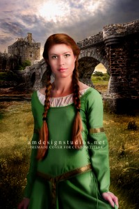 Premade Ebook Cover - Fantasy, YA, Romance, Celtic, Historical customized with your pick of fonts and information